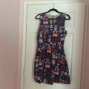All American retro style dress